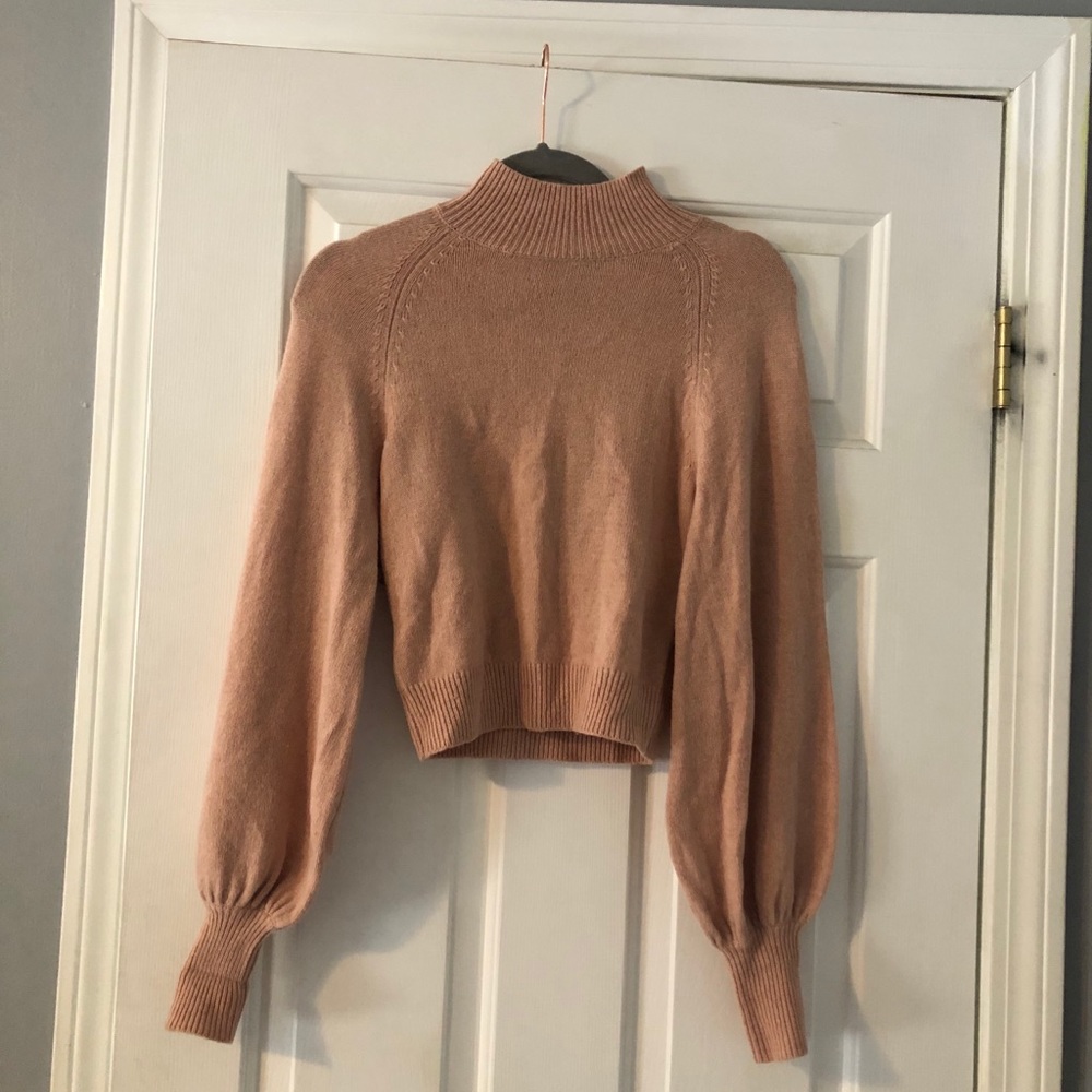 Mock neck sweater